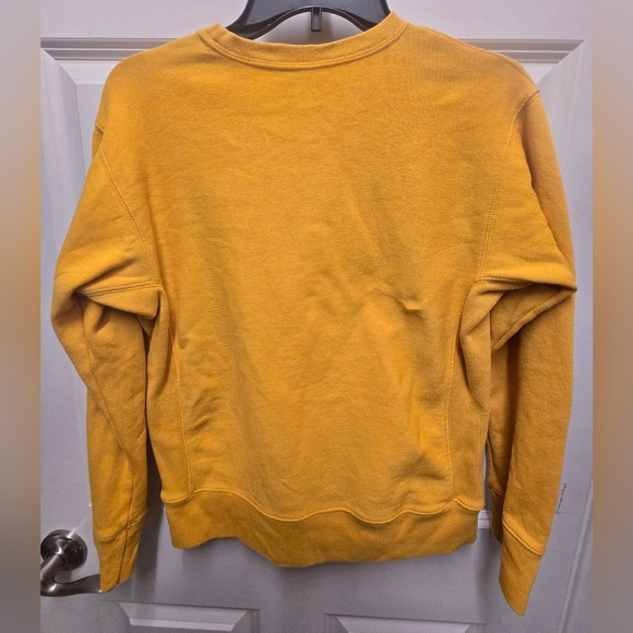 Vintage Polo Ralph Lauren Yellow Sweatshirt Women Small - Picture 5 of 5